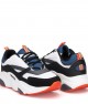 Mens Sneakers - White Blue - DS.MJ1838