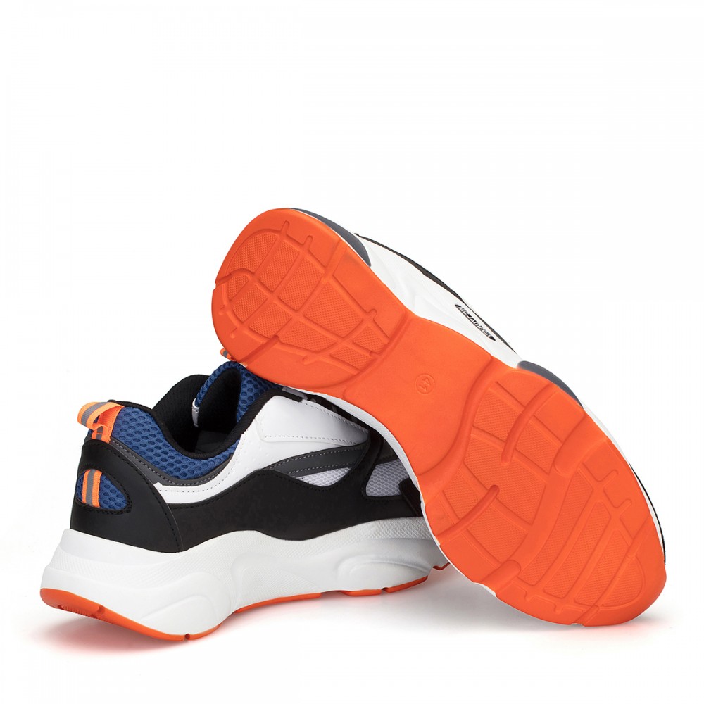 Mens Sneakers - White Blue - DS.MJ1838
