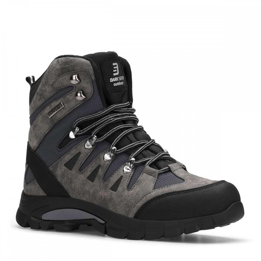 Unisex Hiking Boots - Black Gray - DS.1633