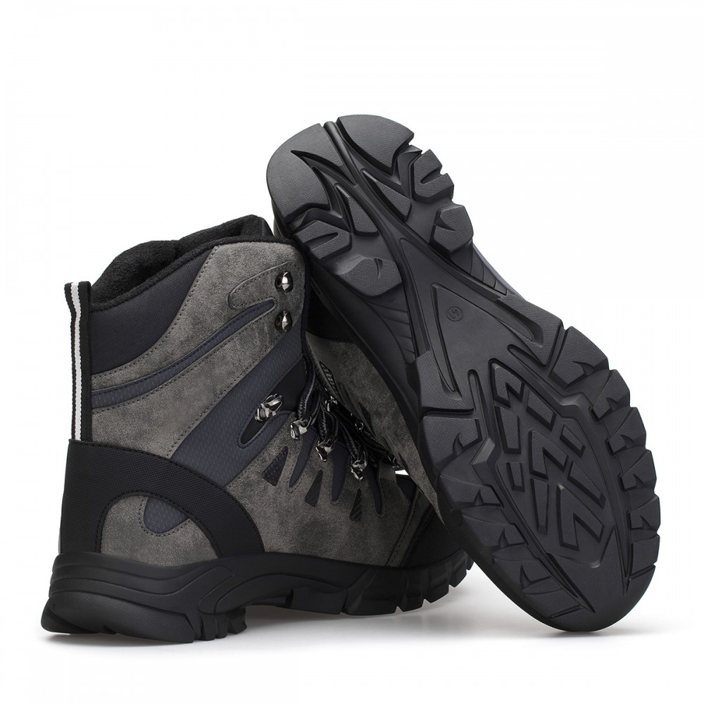 Unisex Hiking Boots - Black Gray - DS.1633