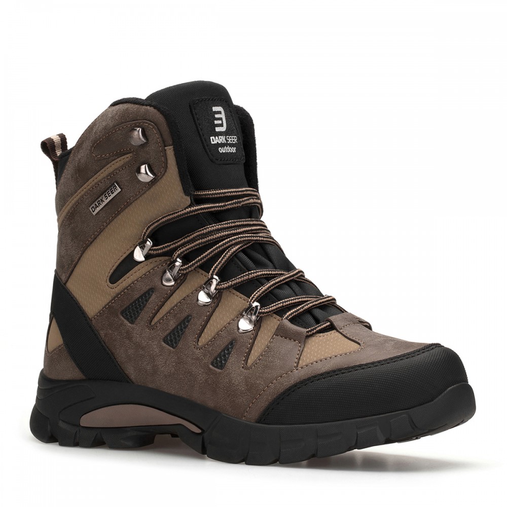 Unisex Hiking Boots - Black Brown - DS.1633