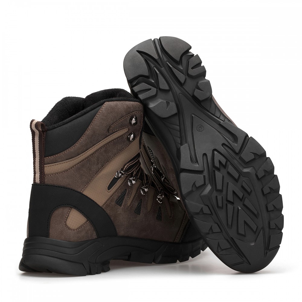 Unisex Hiking Boots - Black Brown - DS.1633