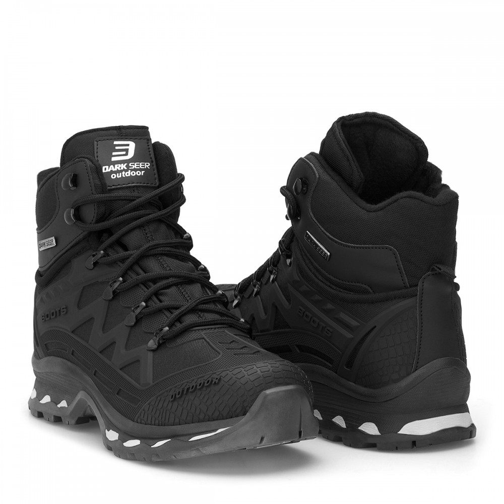 Unisex Hiking Boots - Black - DS.1821