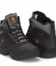 Unisex Hiking Boots - Black Gray Orange - DS.1918