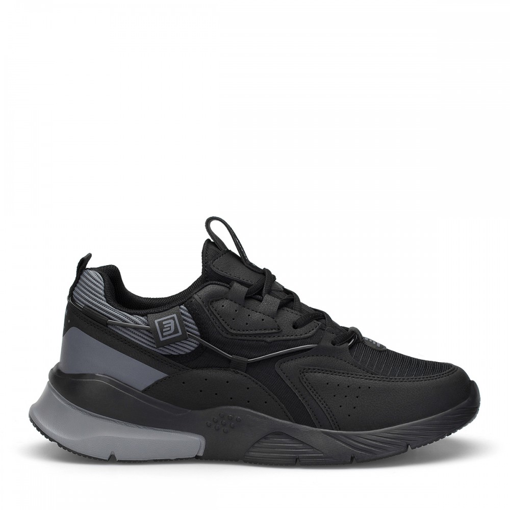 Mens Sneakers - Black Dark Gray - DS3.1205