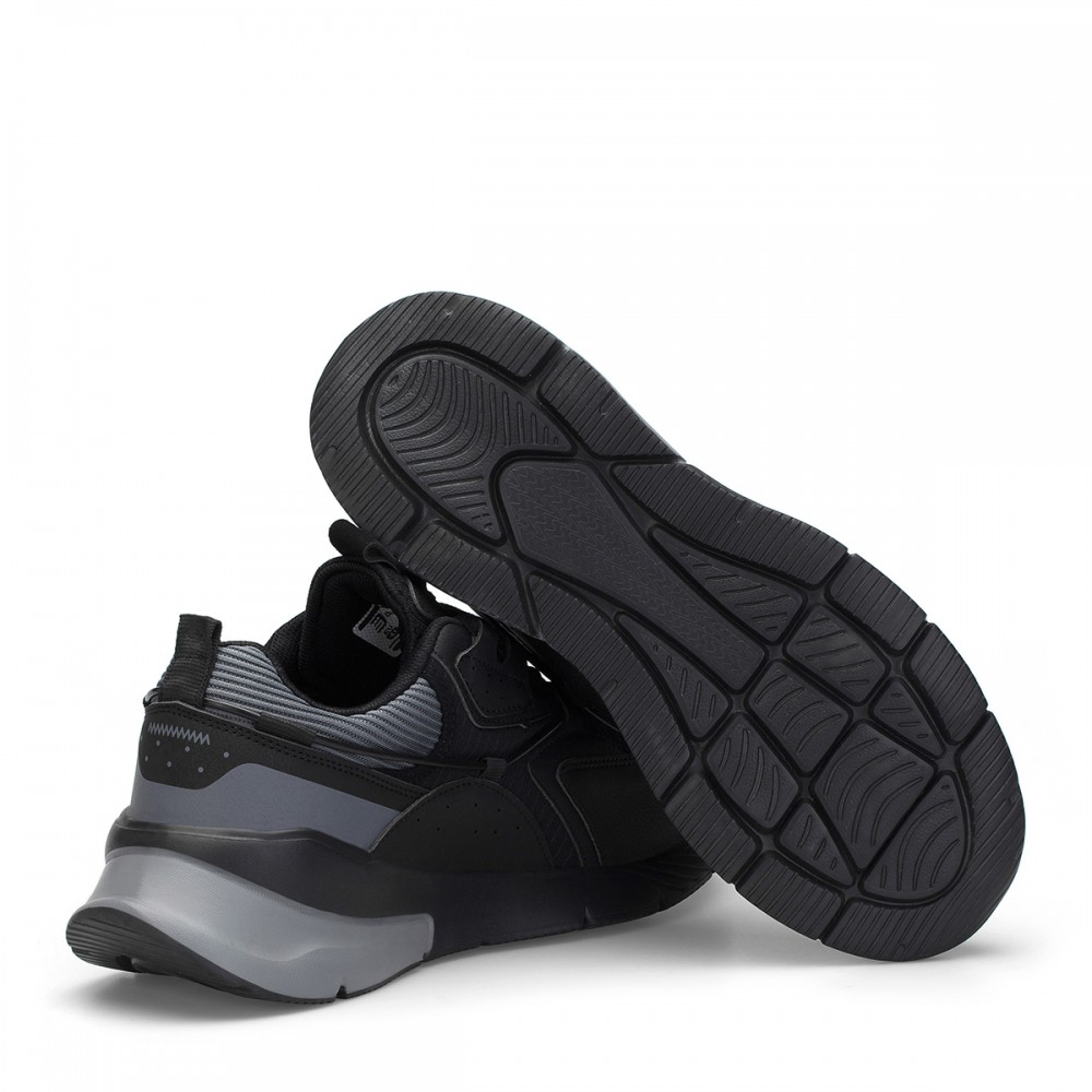 Mens Sneakers - Black Dark Gray - DS3.1205