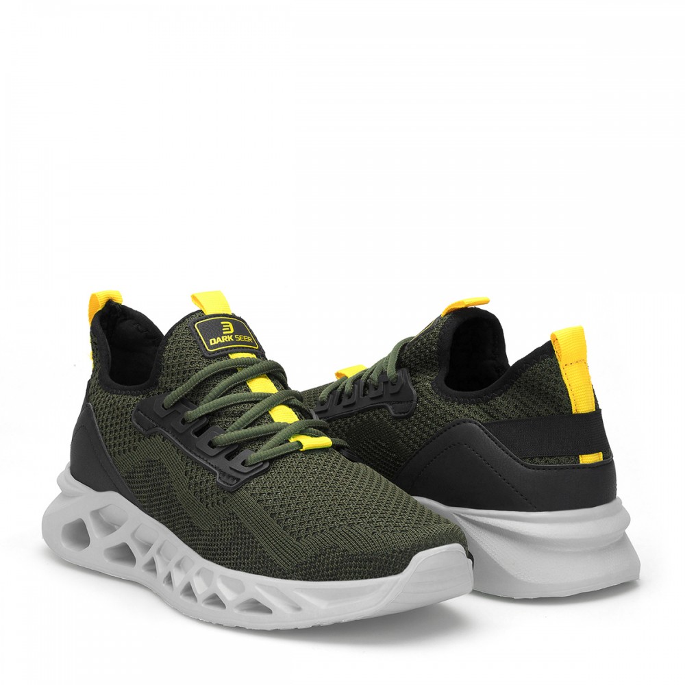 Men's Sneakers - Khaki Black - DS3.1019