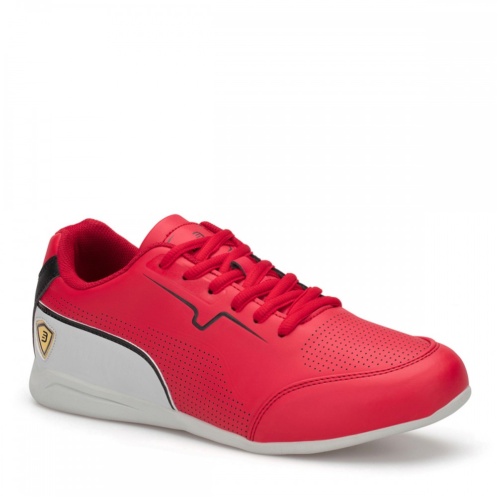 Men's Sneakers - Red Gray - DS3.1024