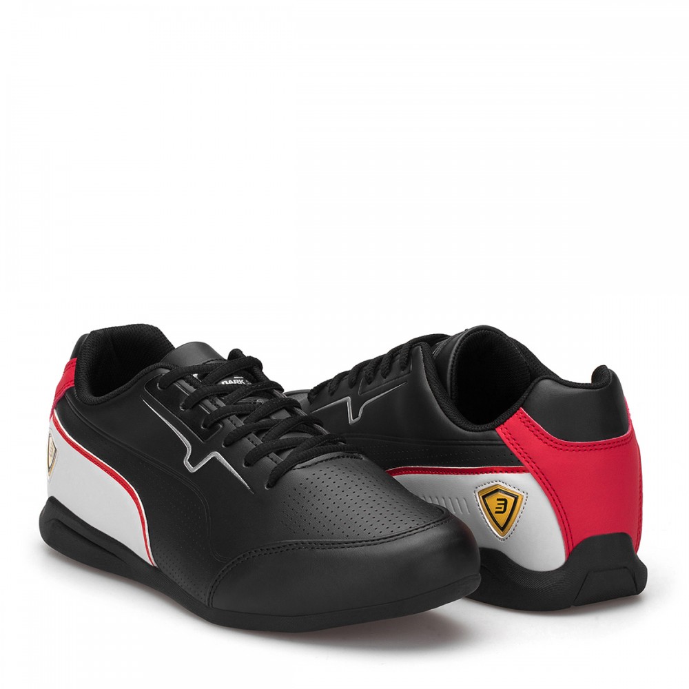Men's Sneakers - Black Red - DS3.1024