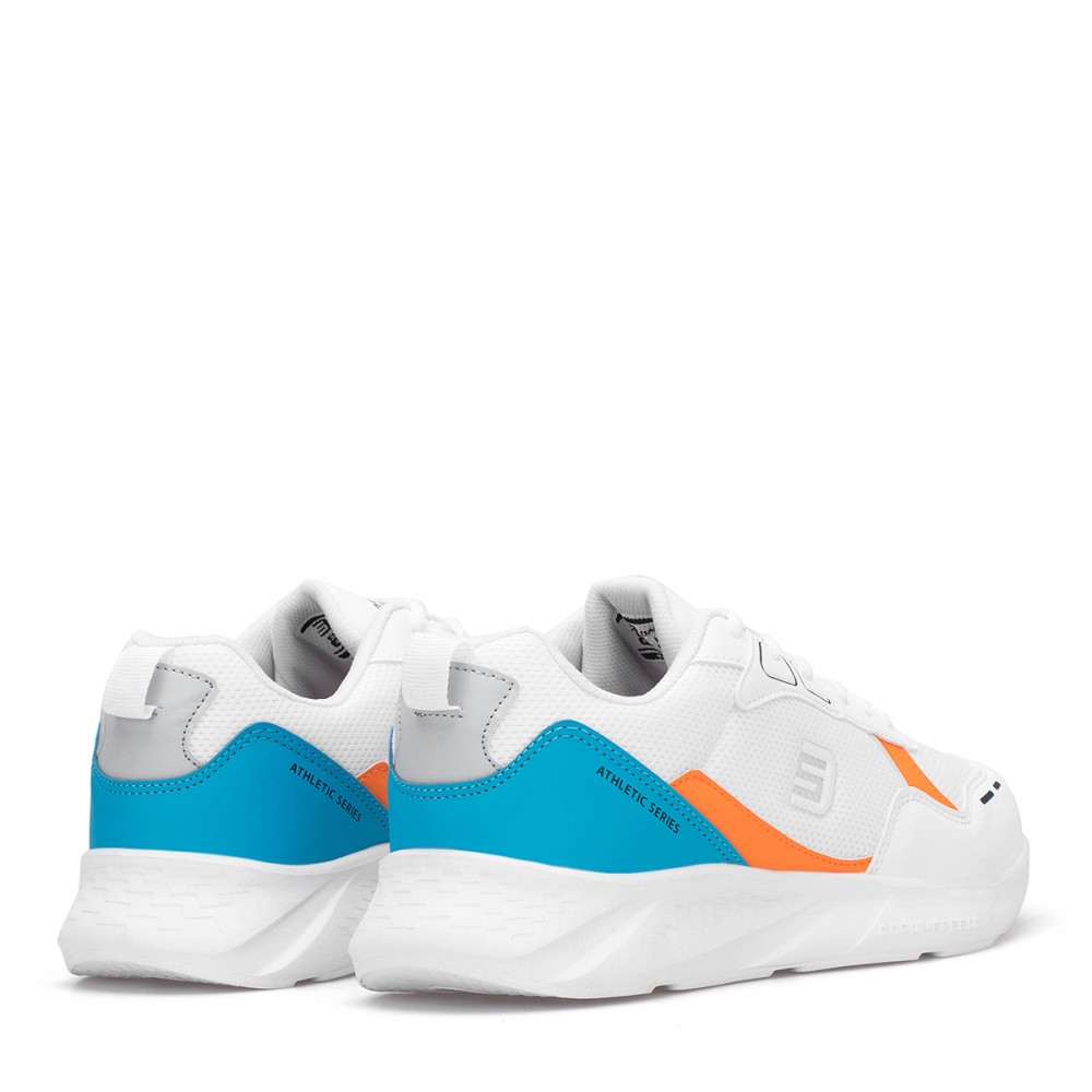 Men's Sneakers - White Blue - DS3.1032