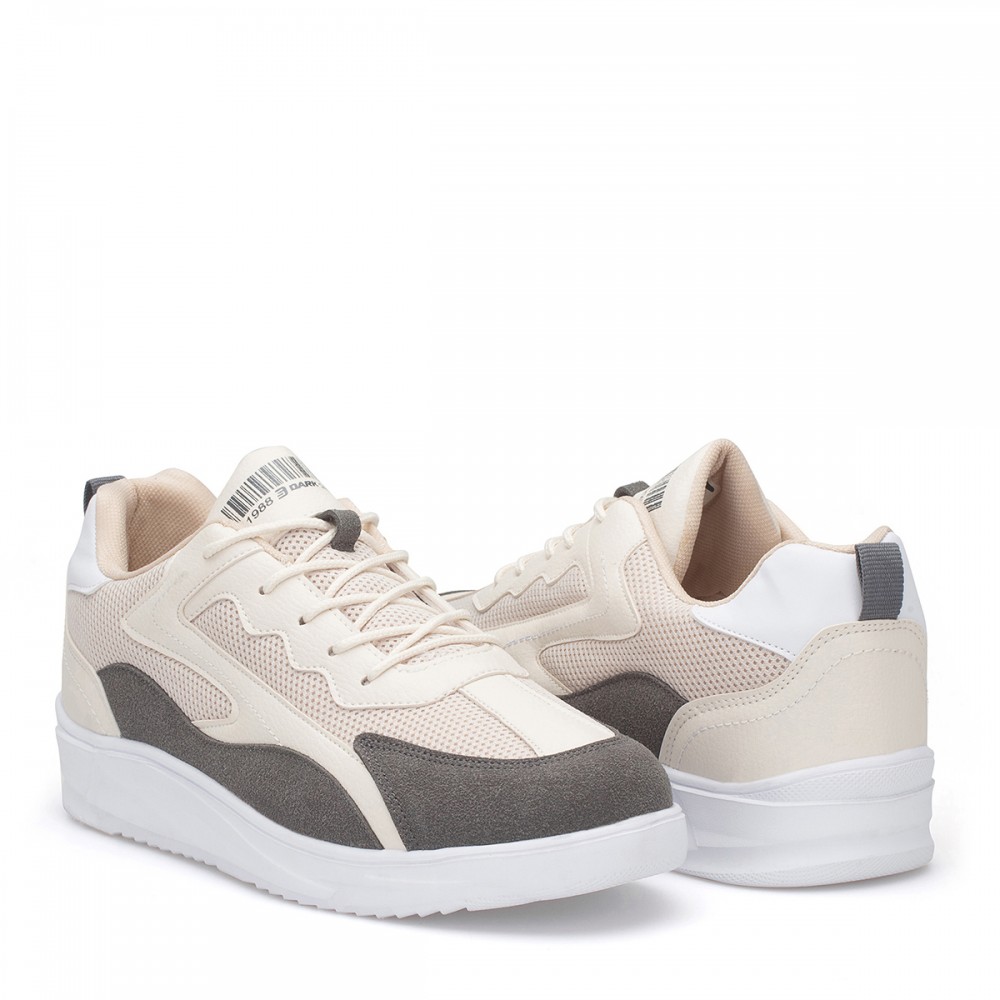 Men's Sneakers - Beige Gray - DS3.1048