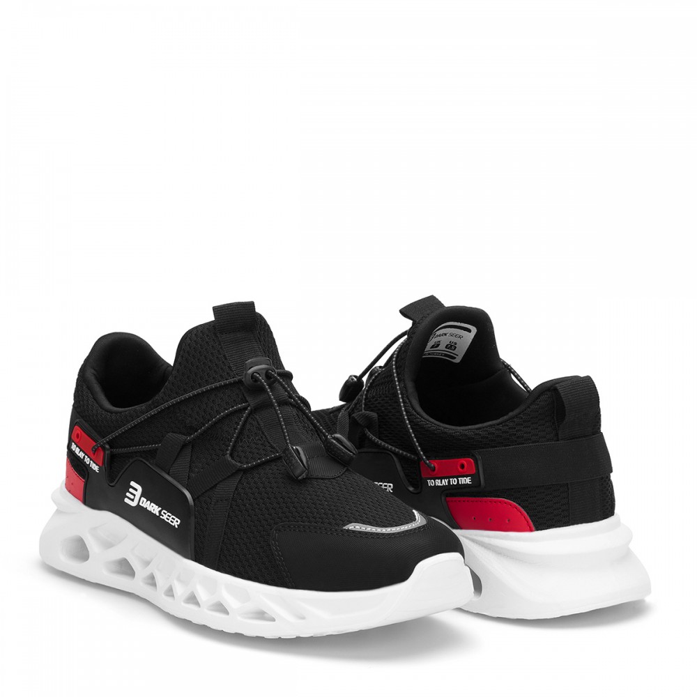 Men's Sneakers - Black White - DS3.1072