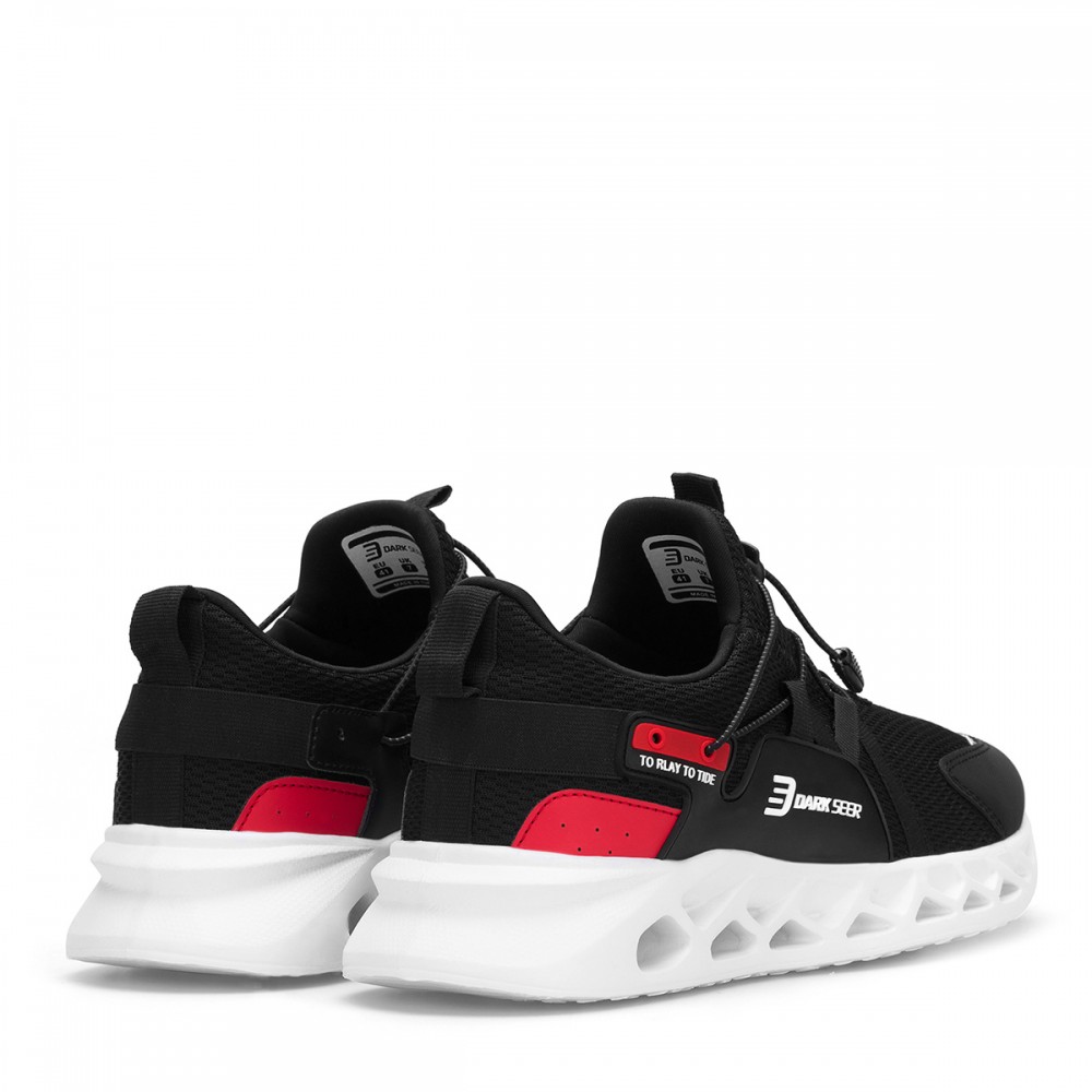 Men's Sneakers - Black White - DS3.1072