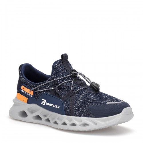Men's Sneakers - Navy Blue Gray - DS3.1072