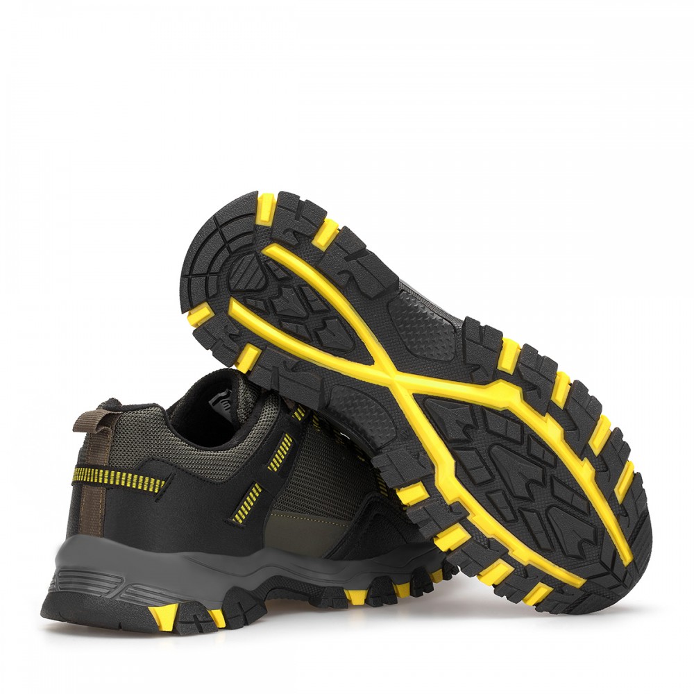 Men's Hiking Boots -  Khaki Black  - DS3.1231