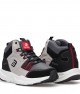 Men's High Top Sneakers -Gray Black - DS3.1258