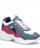 Women's Sneakers - White Blue - DS3.5100