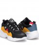 Women's Sneakers - Black Yellow - DS3.5100