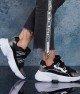 Women’s Sneakers - Black White - DS3.5156