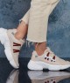 Women’s Sneakers - White Beige - DS3.5156