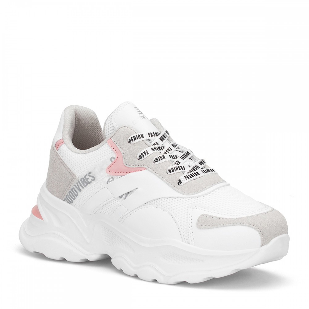 Women's Sneakers - White Gray - DS3.5181