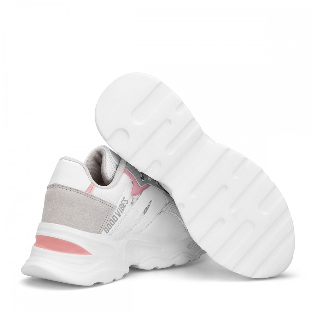 Women's Sneakers - White Gray - DS3.5181