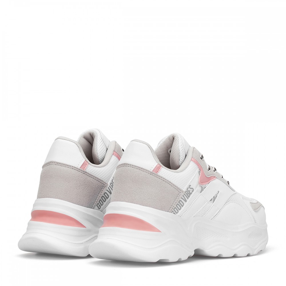 Women's Sneakers - White Gray - DS3.5181