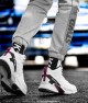 Mens High Top Sneakers - White - DS3.839