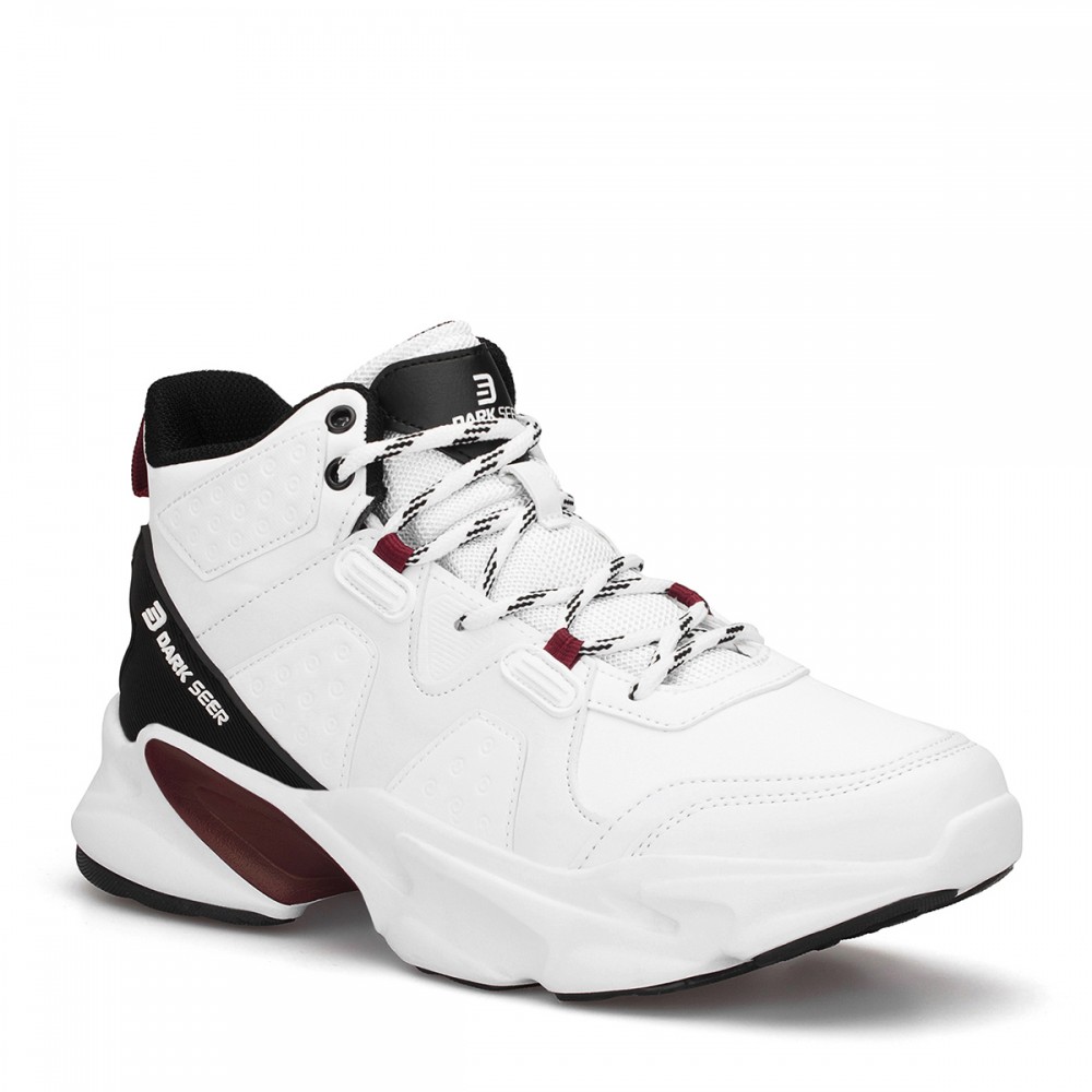 Mens High Top Sneakers - White - DS3.839