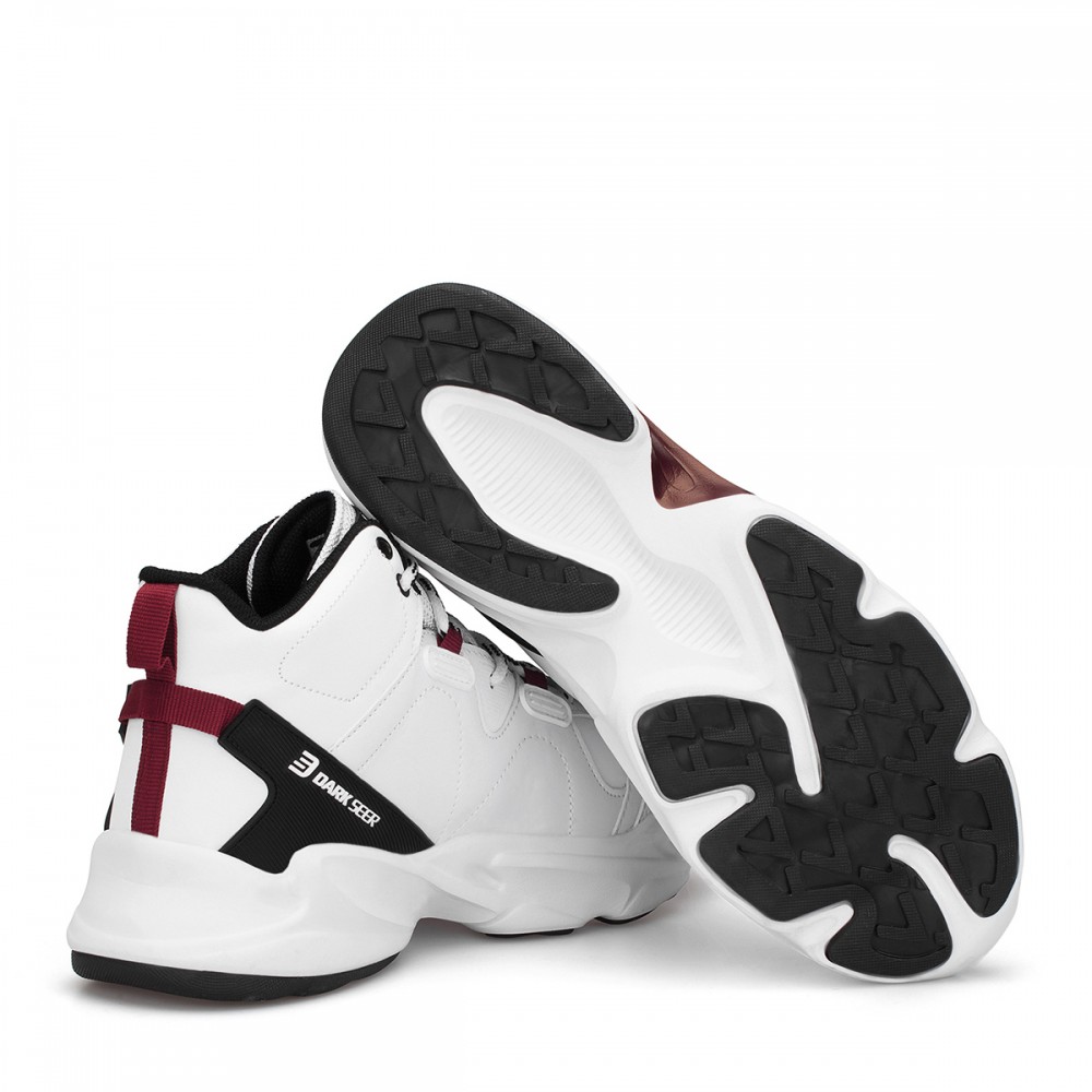 Mens High Top Sneakers - White - DS3.839