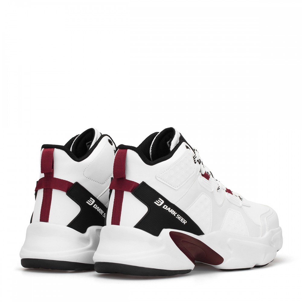 Mens High Top Sneakers - White - DS3.839