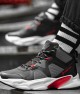 Mens High Top Sneakers - Black White - DS3.839