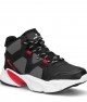 Mens High Top Sneakers - Black White - DS3.839