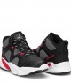 Mens High Top Sneakers - Black White - DS3.839