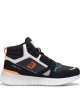 Men’s Sneakers -  Black Gray Orange  - DS3.950