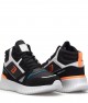 Men’s Sneakers -  Black Gray Orange  - DS3.950