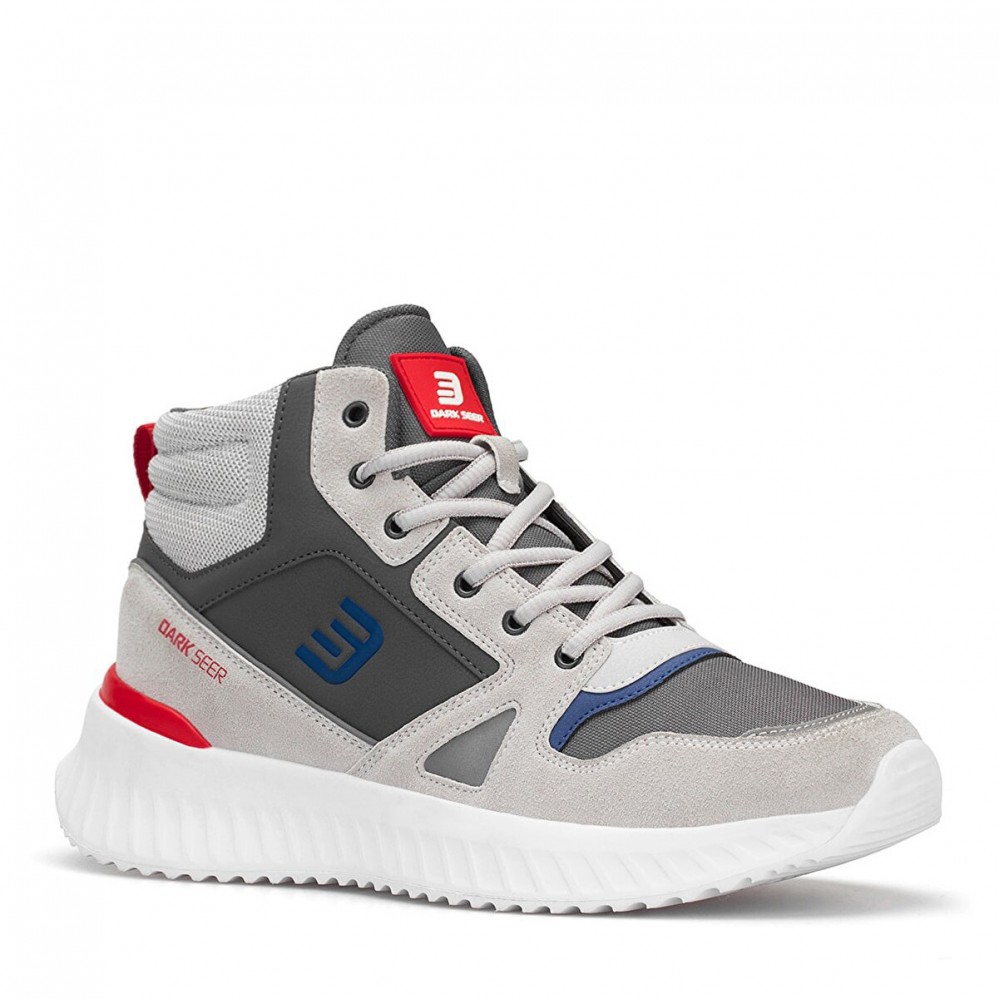 Men's High Top Sneakers - Gray - DS3.950