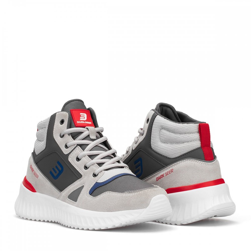 Men's High Top Sneakers - Gray - DS3.950