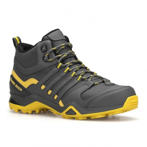 Unisex Hiking Boots - Grey Yellow - DS4.Montana