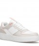 Womens Sneakers - White Pink - DS Alley