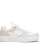Womens Sneakers - White Pink - DS Alley