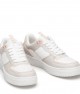 Womens Sneakers - White Pink - DS Alley