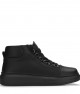 Men's High Top Sneakers - Black - DS Belano