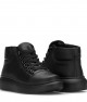 Men's High Top Sneakers - Black - DS Belano