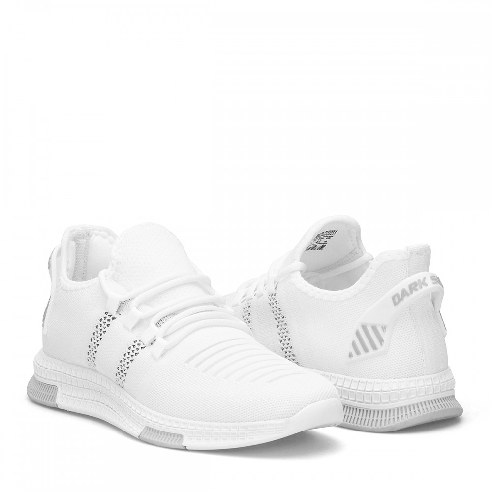 Unisex Sneakers - White Grey - DS.FBS2013