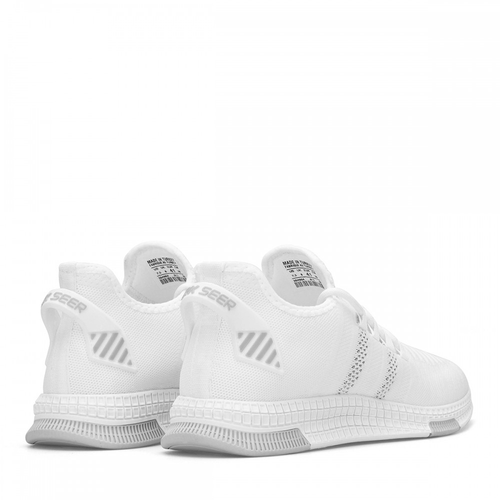 Unisex Sneakers - White Grey - DS.FBS2013