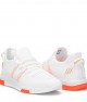 Unisex Sneakers - White Orange - DS.FBS2013