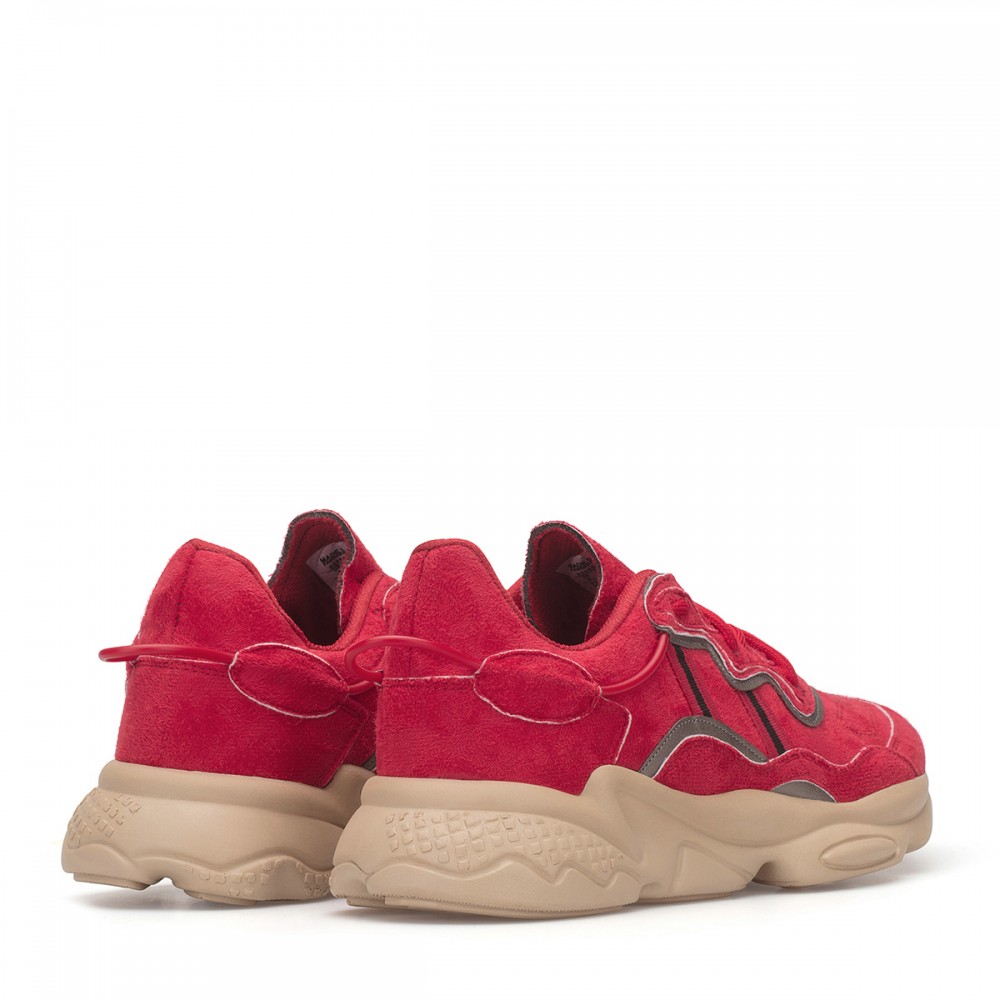 Unisex Sneakers - Red - DS.FBSZWG