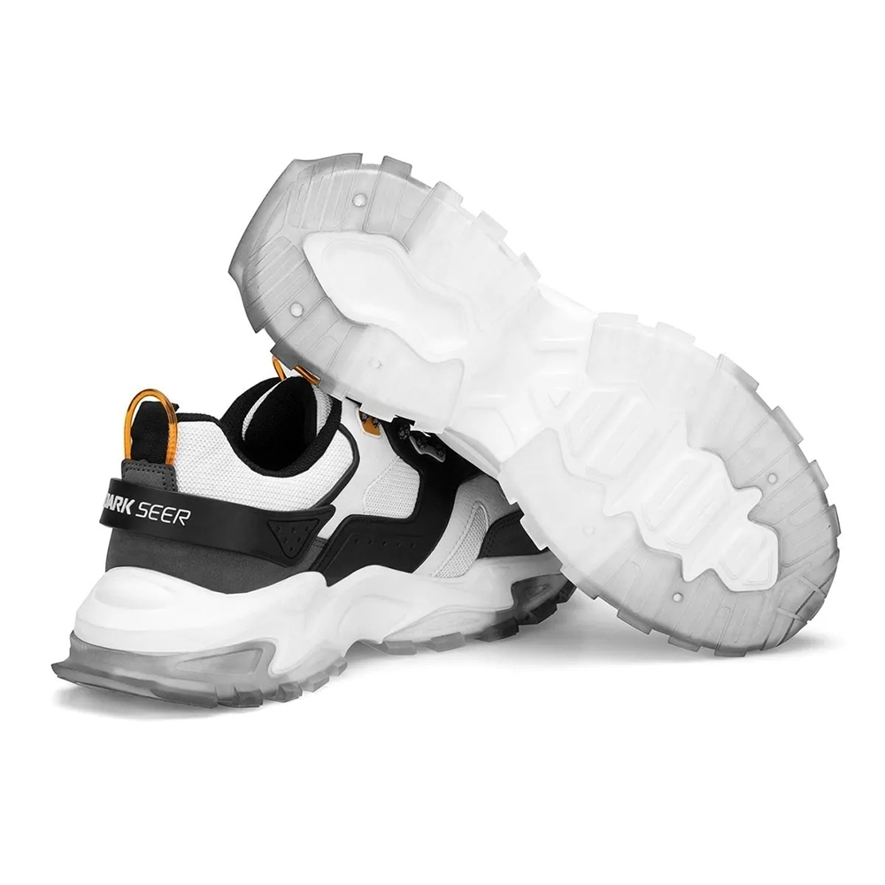 Mens Sneakers - White Dark Gray - DS Gestor