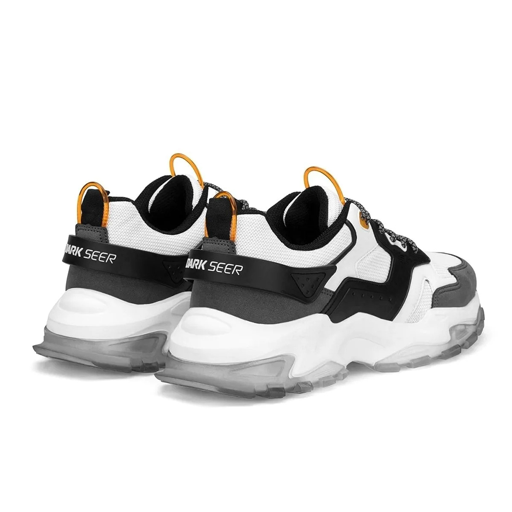 Mens Sneakers - White Dark Gray - DS Gestor
